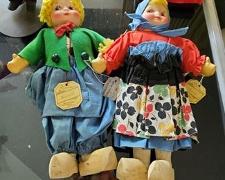 Georgine Novelty doll pair: Hansel & Gretel