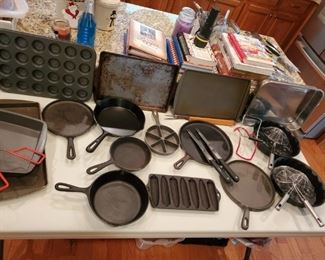 Cast iron skillets 