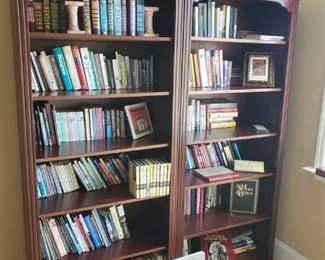 Nice Mahogany book cases 