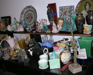 Teapots, "art", vases, bookends ..... so much more!