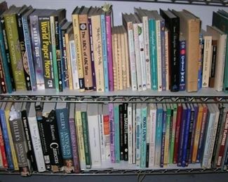 All my reference books on a wide range of topics. If you like to do book research on collectibles, antiques, etc., you need to grab these before someone else does!