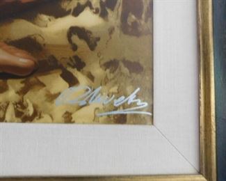Painting by Oleg Zhivetin Entitled: Serenade, Handsigned
