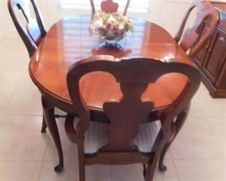 Dining table 4 chairs