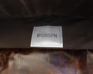 Restoration hardware Leather Sofa