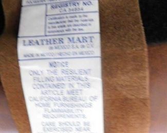 Leather Mart Leather Arm Chair
