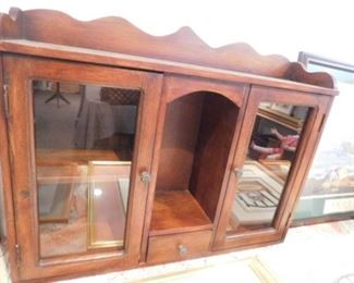 Solid wood display