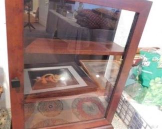 Solid wood display