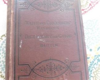 Watch and clockmakers handbook