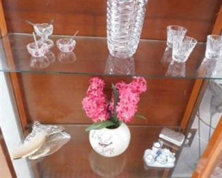 Crystal and Lenox vase