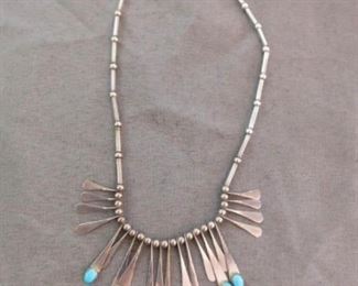 Sterling and Turquoise necklace