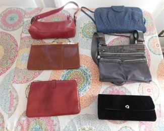 Ferragamo, Saks 5th Ave, Coach, and Brighton