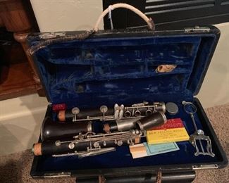 Vintage clarinet