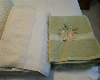 ASSORTED TOWELS AND LINENS