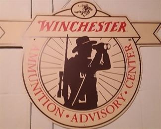 WINCHESTER AMMO SIGN