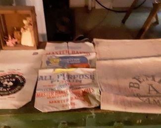 OLD FLOUR BAGS