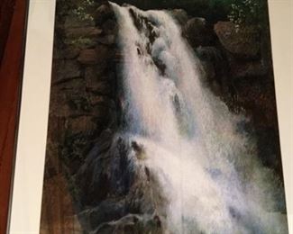 Waterfall pastel by McKanna