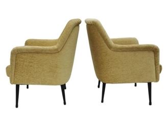 Mid Century Lounge chairs off the Stella Solaris Ocean Liner