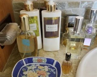 perfumes and vanity items