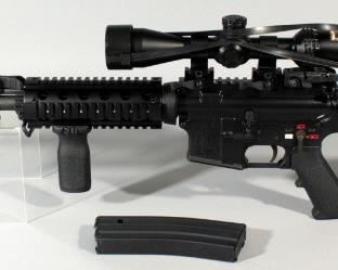 Spike's Tactical ST15 5.56 Cal Rifle SN# 61485, With AB Optics Scope AR/223