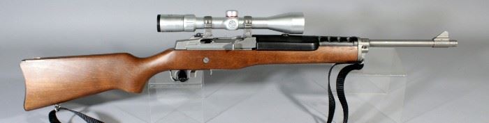 Ruger Model Mini-30 7.62x39mm Rifle SN# 197-03340, With 5 Rd Mag And 30 Rd Mag, Sling, Simmons 3-9x40 Scope, In Soft Case