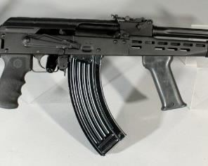 FEG A&D Model 65 7.62x39mm Rifle SN# EF8426H, With Extra Foregrip And Magazine