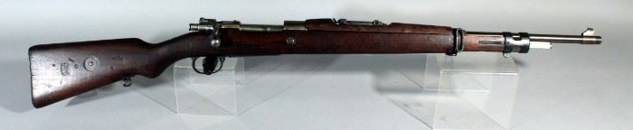 Deutsche Waffen-und 8mm Bolt Action Rifle SN# 4112, Mauser Stock
