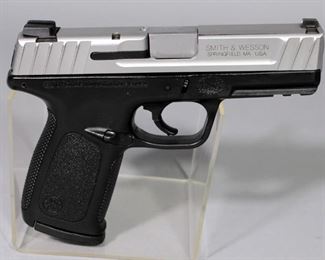 Smith & Wesson SD9 VE 9mm Pistol SN# HEY5116, With Extra Mag And Paperwork, In Box