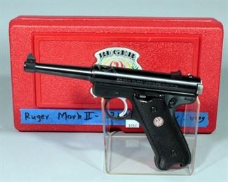 Ruger Mark II 50th Anniversary .22LR Pistol SN# 223-33279, In 50th Anniversary Hard Case
