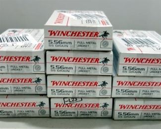 Winchester 5.56mm 55gr FMJ 200 Rounds