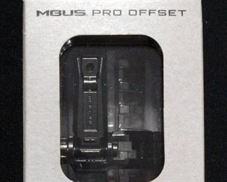Mbus Pro Offset Rear Sight, Qty 1, In Box