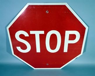 Stop Sign, 30"H x 30"W