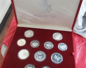 USSR Olympics .900 Silver Coins