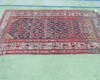 Oriental hand tied rug