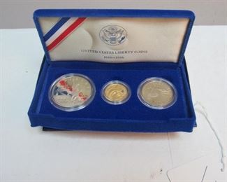 U.S. Liberty Silver & Gold Proof Set