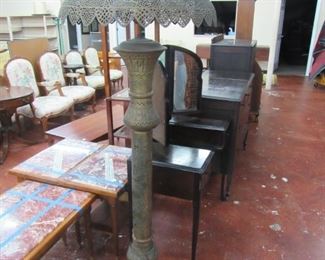 Turkish Brass Floor Lamp