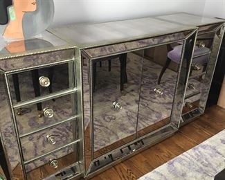 Mirrored Sideboard