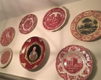 Lots of vintage plates