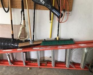 Garden tools and Ladders