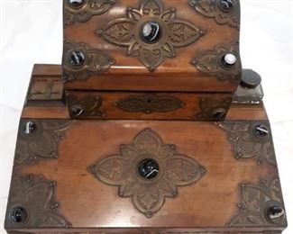 Antique travel writing desk