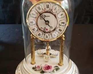 Bulova Dresden Reine Handarbeit Anniversary Clock