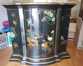 Black lacquer cabinet