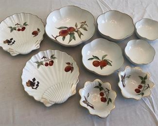 Royal Worcester Evesham Fine Porcelain Assorted Tableware