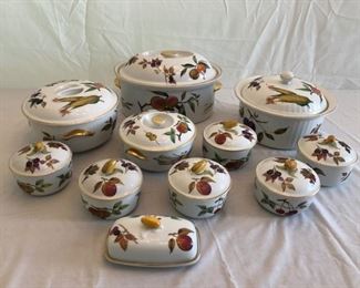 Royal Worcester Evesham Fine Porcelain Tableware