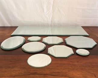 Assorted Mirrors of Different Sizes Shapes
