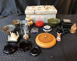 Assorted Small Items Decorations Decorative Container