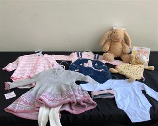 Brand New Babytoddler Clothes Rattling Stuffed Animals