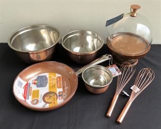 Brand New Copper Kitchen Appliances Bowls
