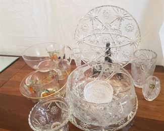 Crystal and glassware
