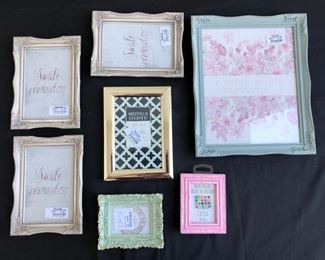 Frames of Assorted Colors Shapes