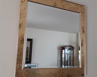 Gold embellished mirror